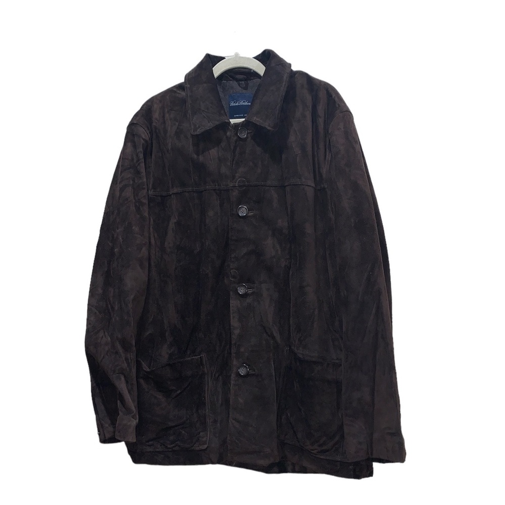 Brooks Brother Suede Coat Size Med.